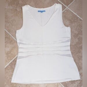 Antonio Melani sleeveless mesh top